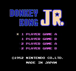 Donkey Kong JR